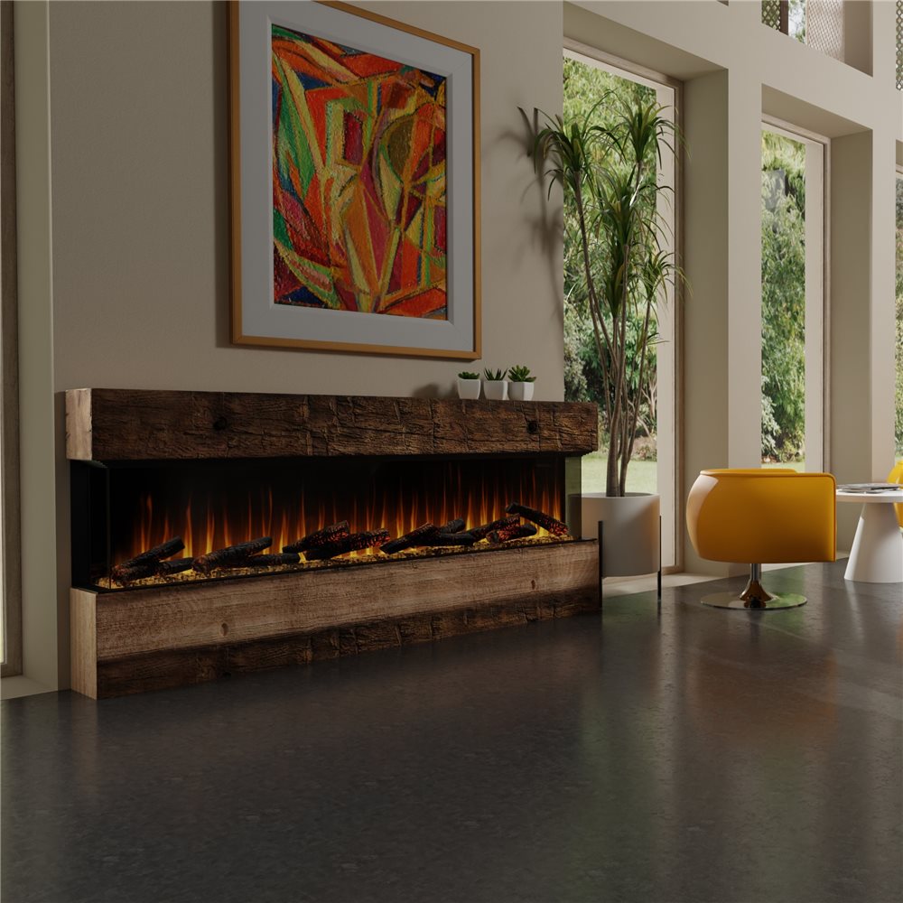 Dimplex Ignite Ultra 88 pouces – Cheminée électrique linéaire