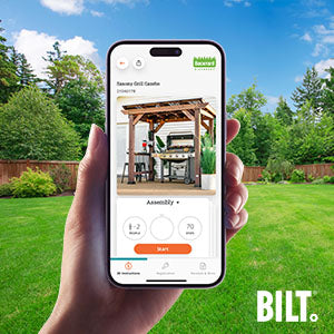 Saxony – Pavillon pour barbecue