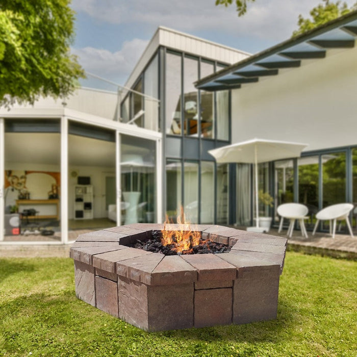Warming Trends – Kit de brasero octogonal 60” prêt à habiller