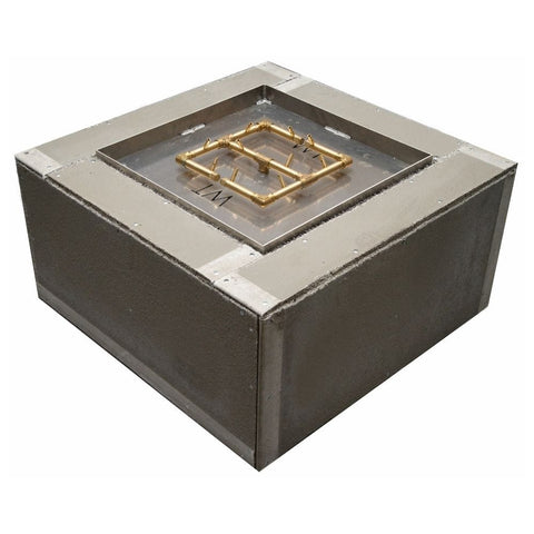 Warming Trends – Kit de brasero carré 36” prêt à habiller