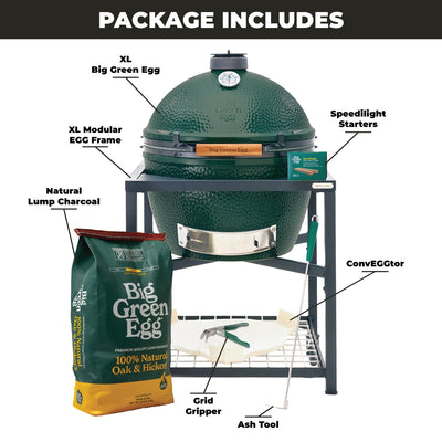 XL Big Green Egg + ensemble Modular Nest