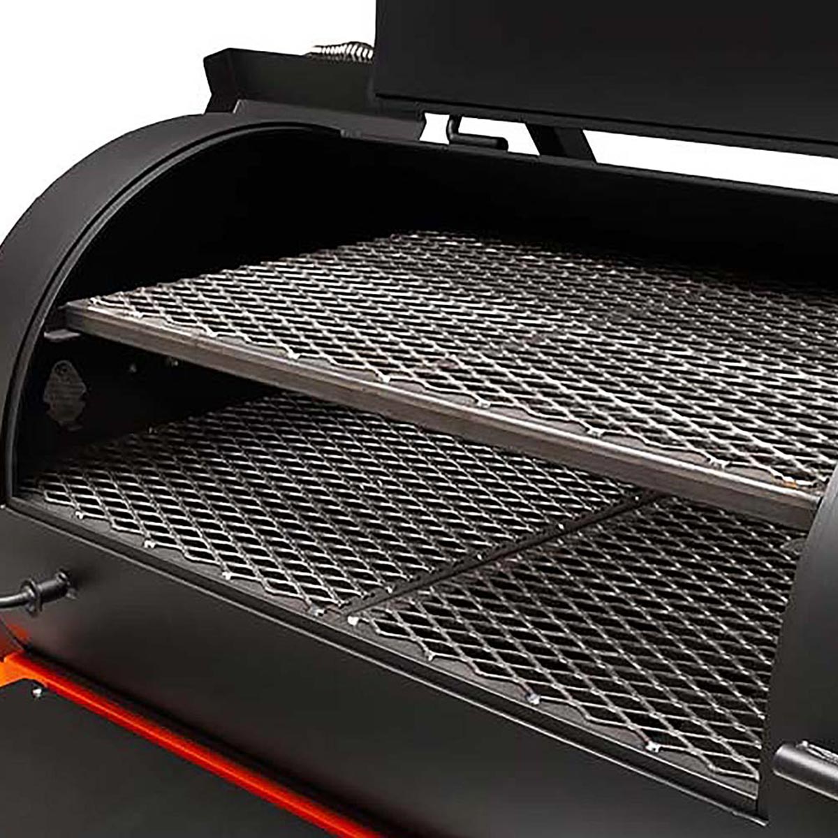 Yoder Smokers YS1500s – Barbecue à granulés Competition Cart (Orange Cart)