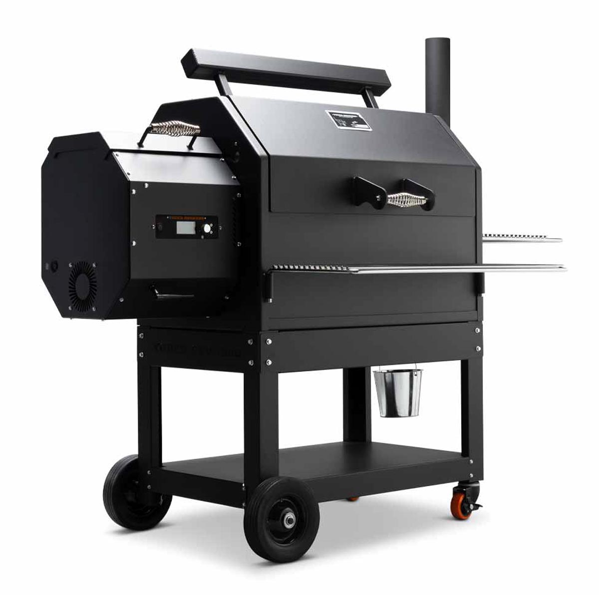 Yoder Smokers YS640s – Barbecue à granulés sur chariot Standard avec kit de porte T-Stat