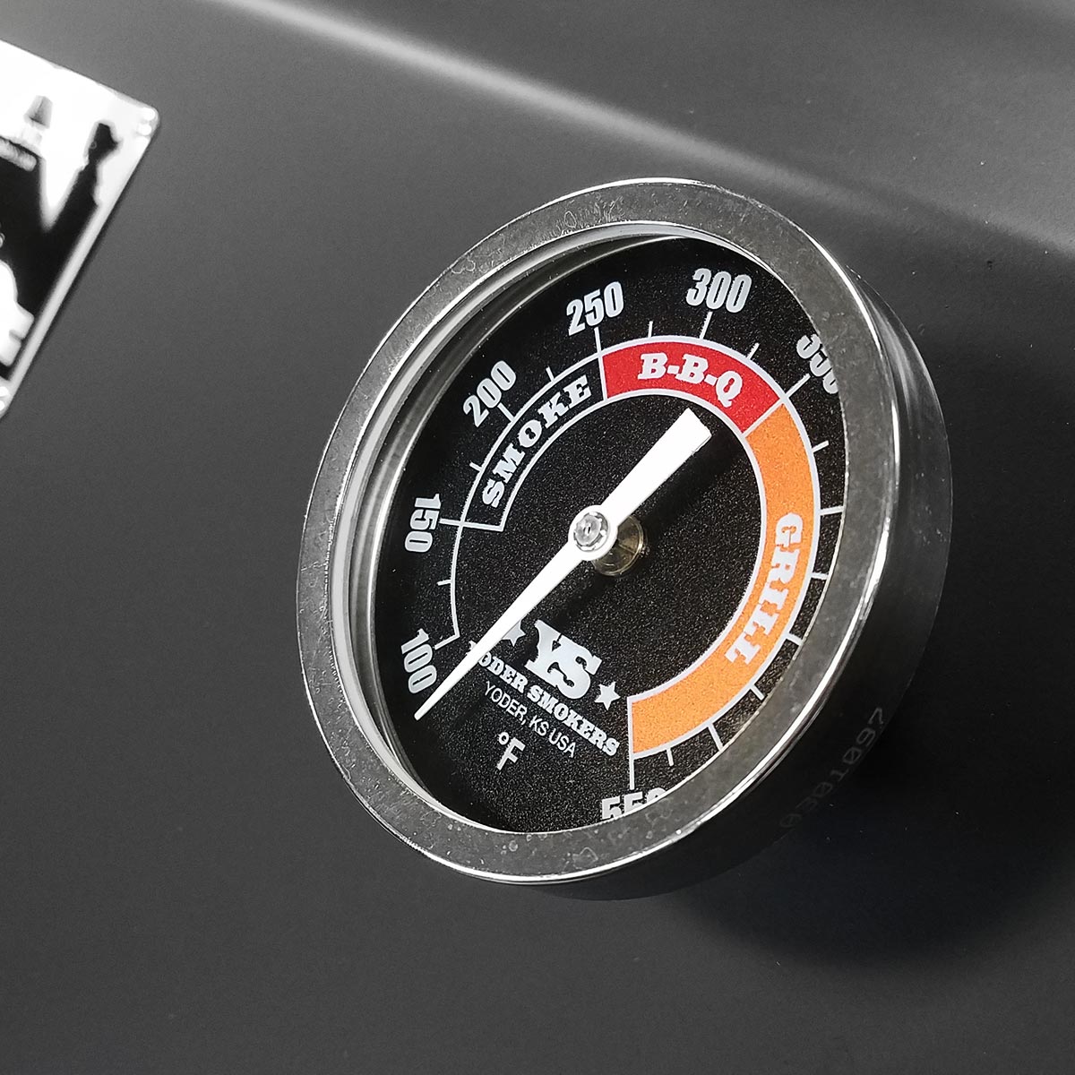 Yoder Smokers YS480s – Barbecue à granulés sur chariot Standard avec kit de porte T-Stat